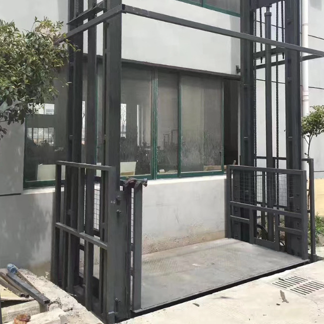 河间5吨室外升降货梯